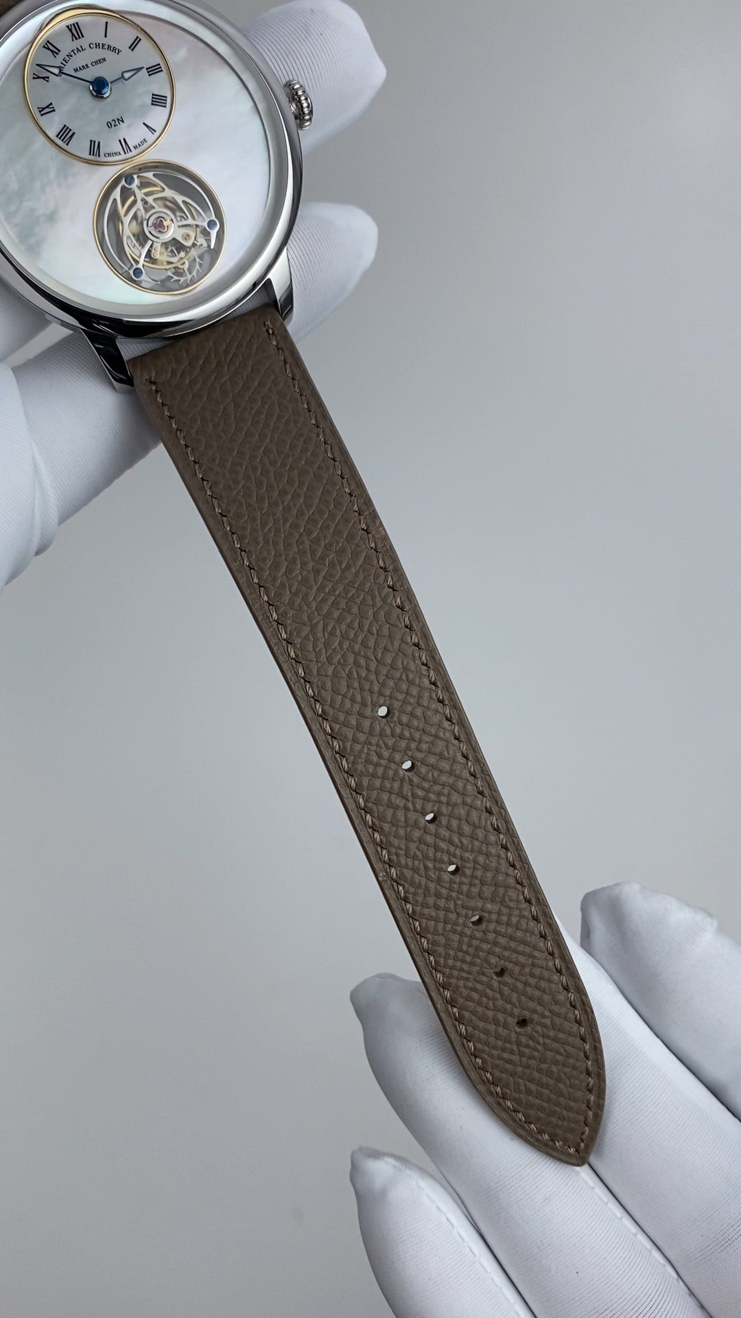 Mark Chen 02N · mother-of-pearl dial