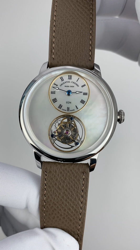 Mark Chen 02N · mother-of-pearl dial