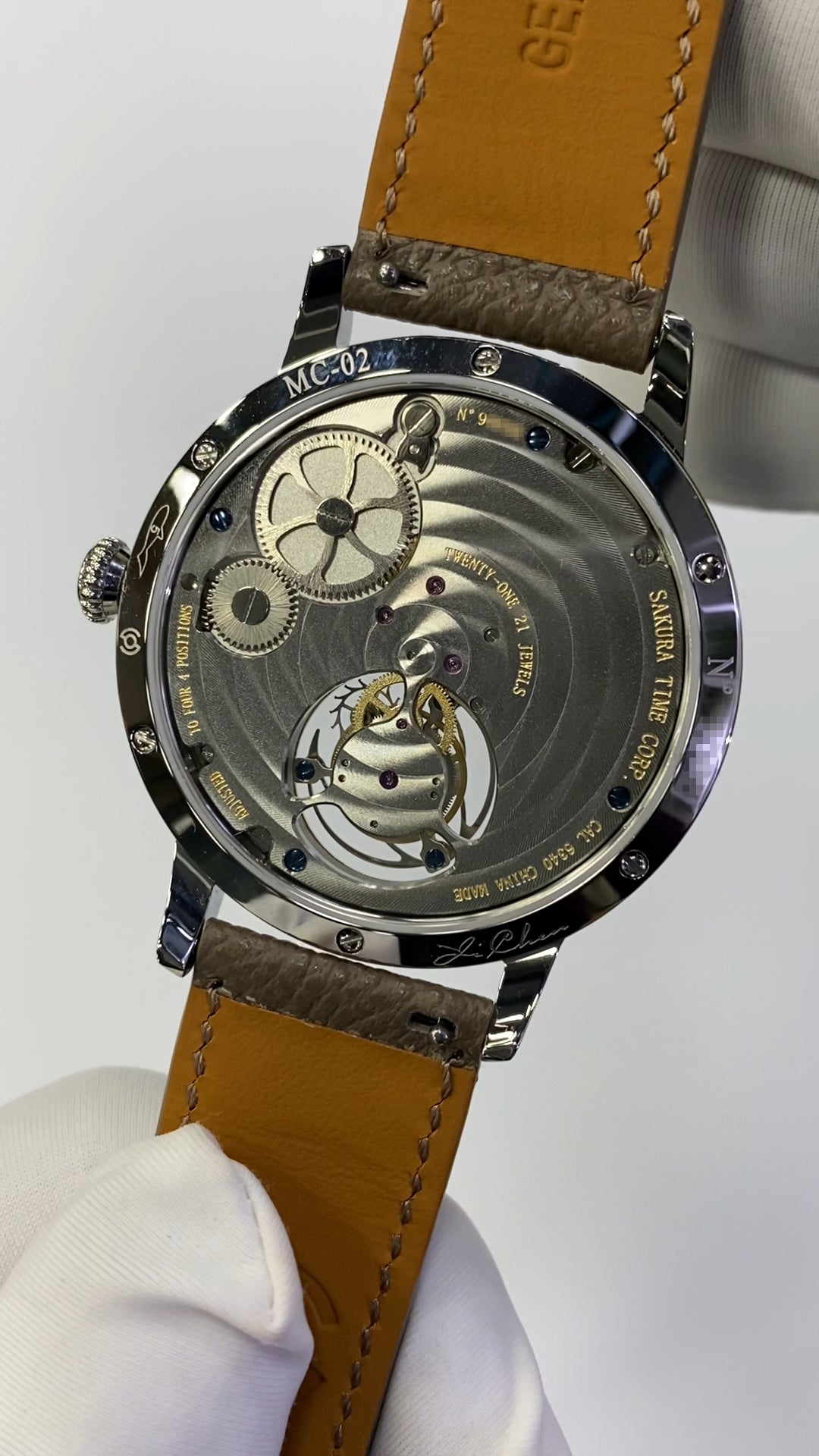 Mark Chen 02N · mother-of-pearl dial