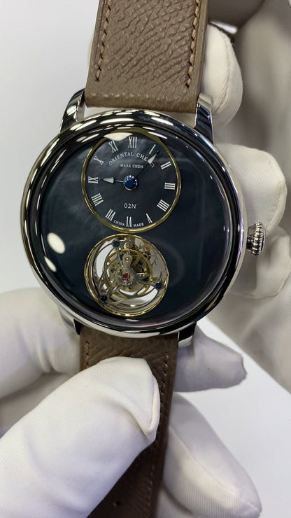 Mark Chen 02N · mother-of-pearl dial