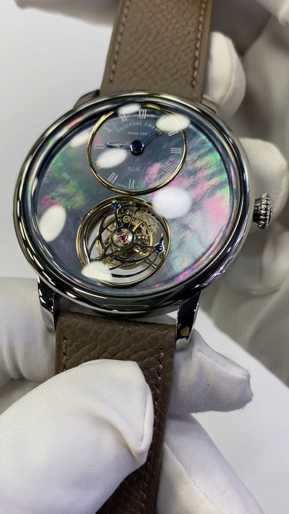 Mark Chen 02N · mother-of-pearl dial