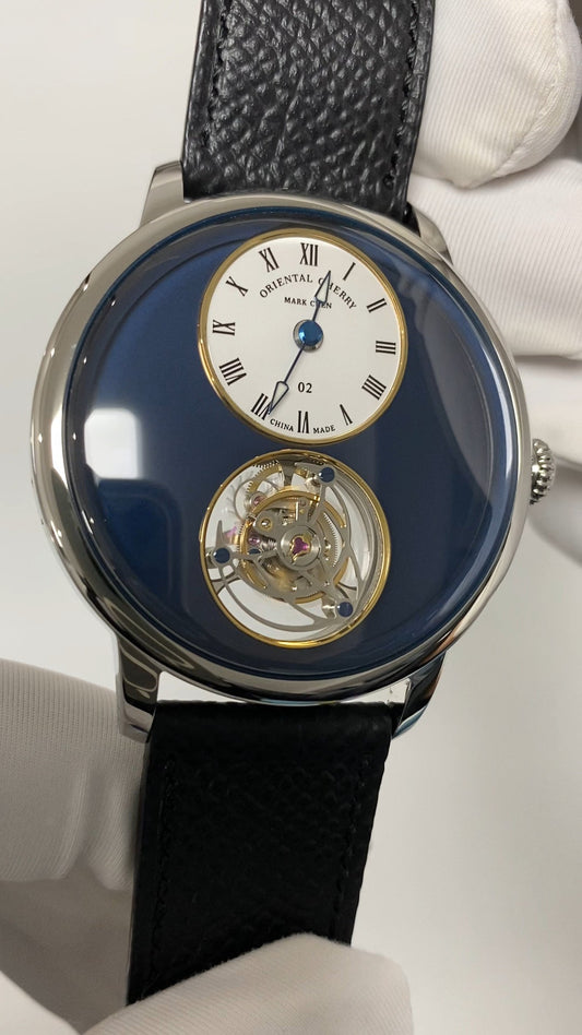 Mark Chen 02 · prestige blue · regulator nails