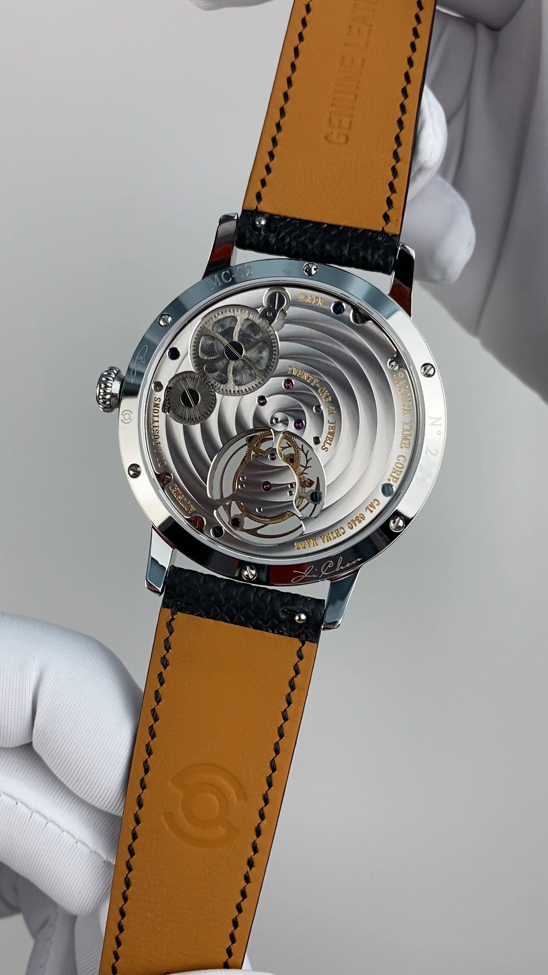 Mark Chen 02N · mother-of-pearl dial