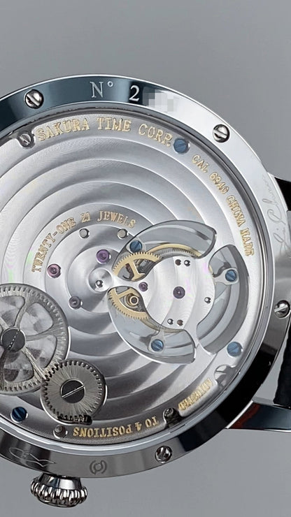 Mark Chen 02N · mother-of-pearl dial