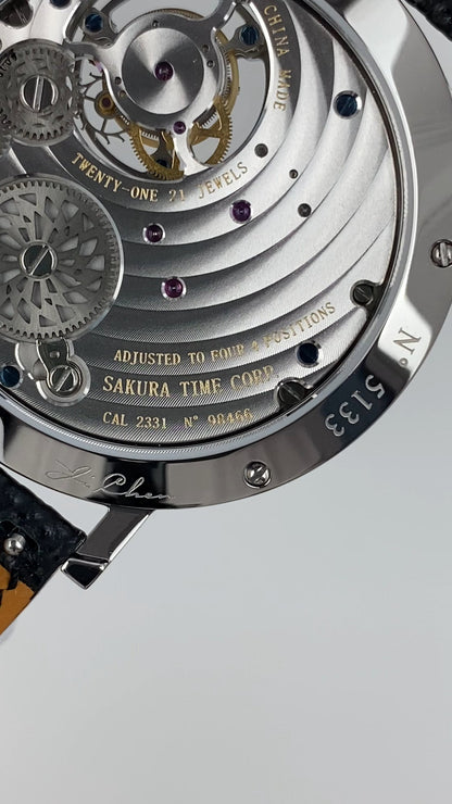 Mark Chen 05S · domed · blue goldstone