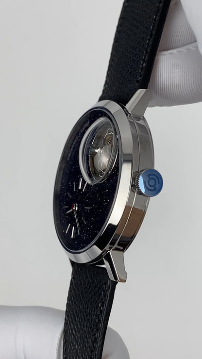 Mark Chen 05S · domed · blue goldstone