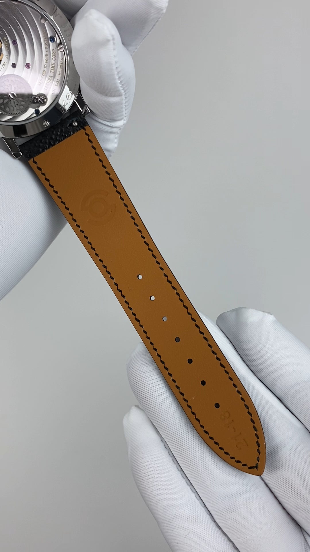 Mark Chen 05S · domed · blue goldstone