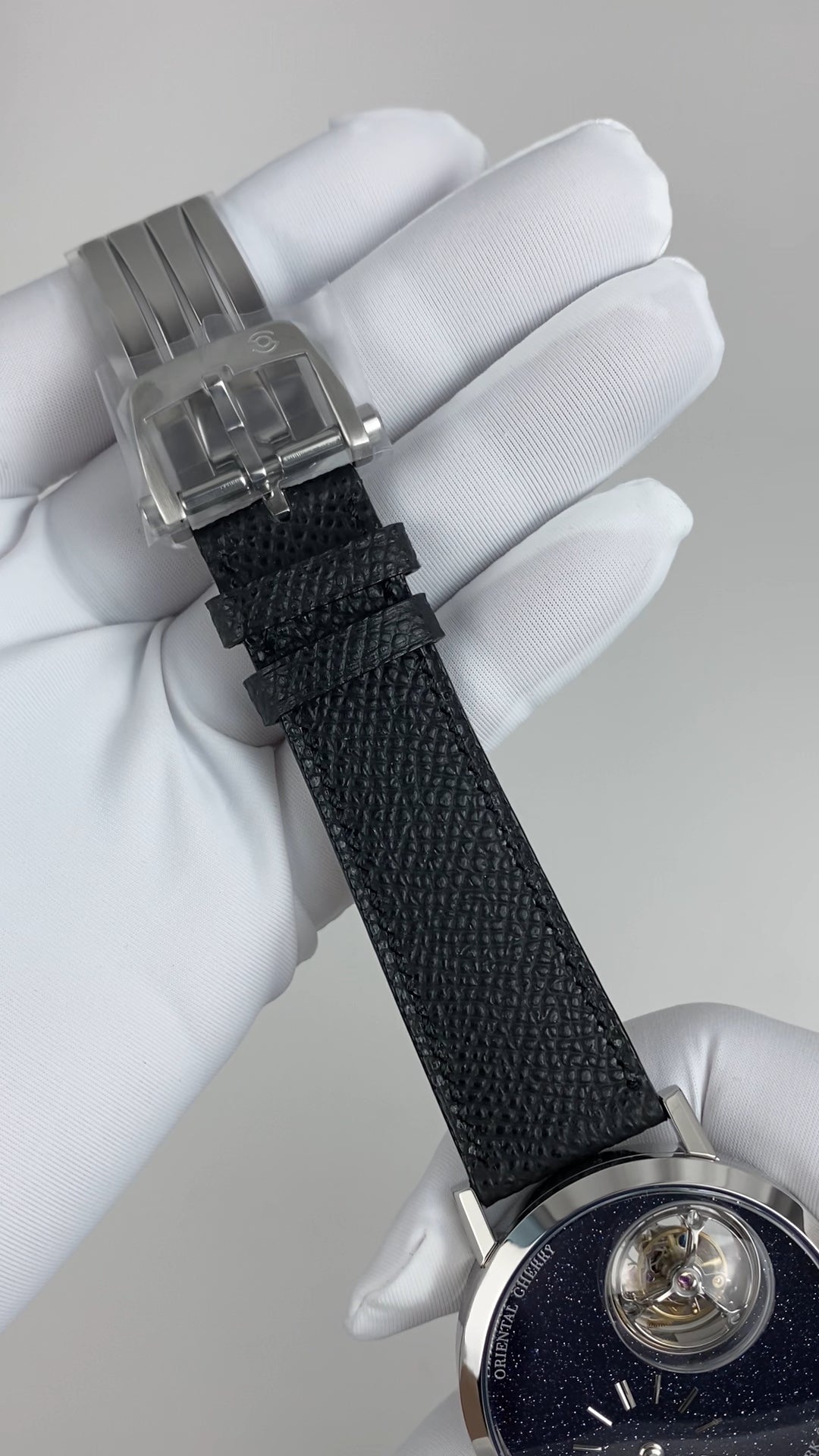 Mark Chen 05S · domed · blue goldstone