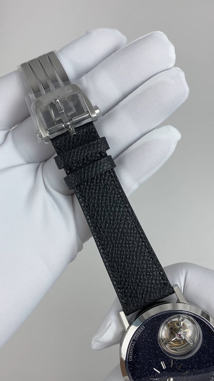 Mark Chen 05S · domed · blue goldstone