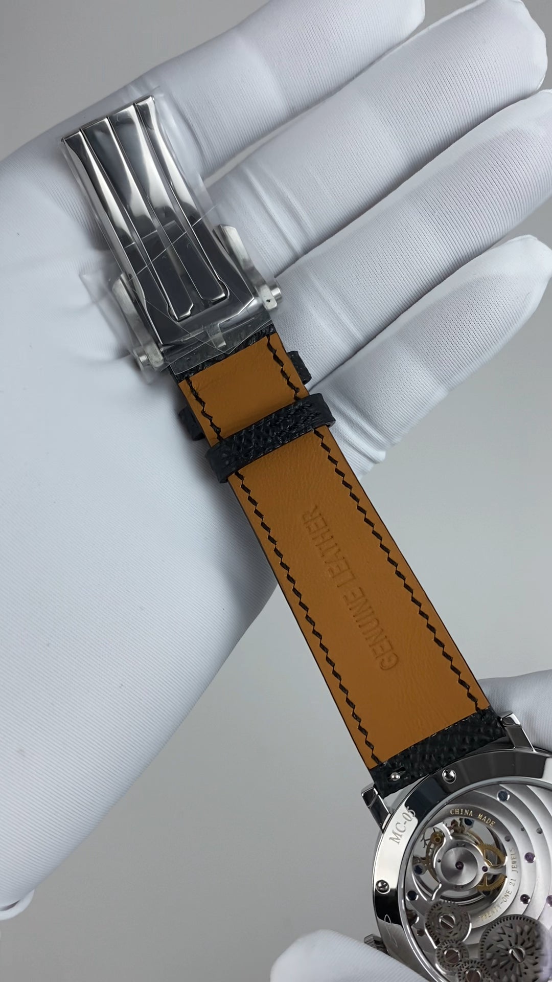 Mark Chen 05S · domed · blue goldstone