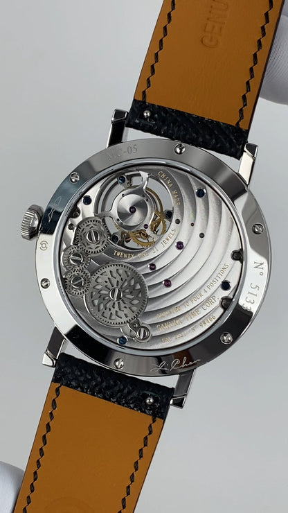 Mark Chen 05S · domed · blue goldstone